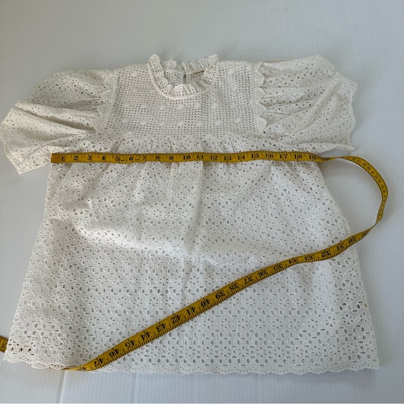 Ulla Johnson Mae Top White, 8 - Picture 8 of 12